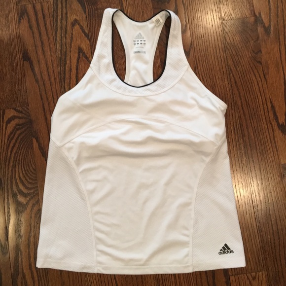 adidas tank top with built in bra